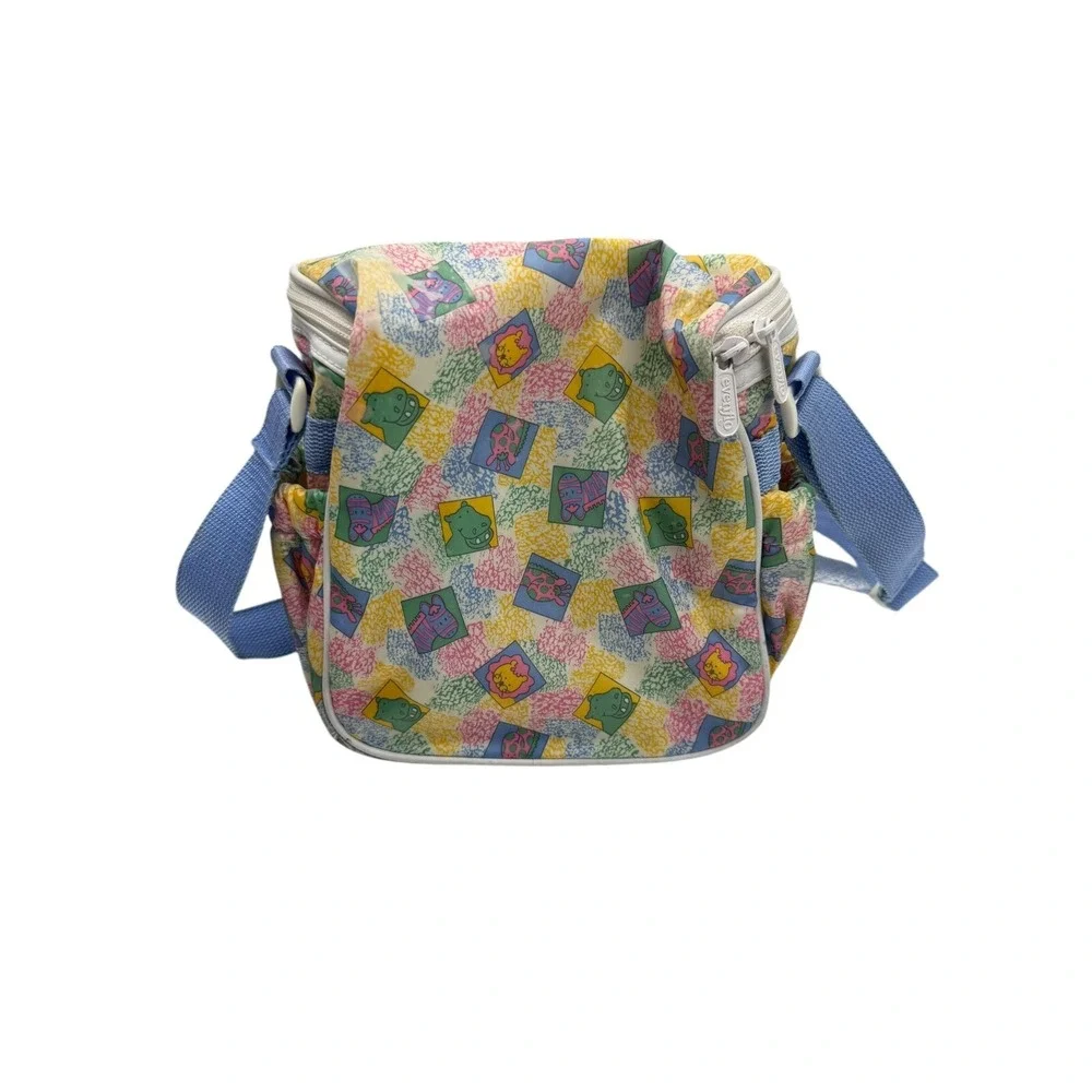 Vintage 90's Evenflo Zoo Animals Small Diaper & Baby Bottle Bag Case 10
